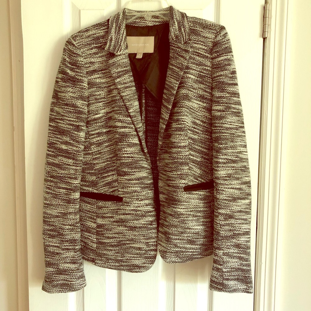 Banana Republic Marled-style Soft Blazer